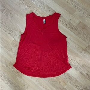 Gentle Fawn Vivid Red Tank Top
